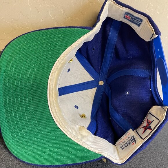 80's Script Los Angeles Rams Baseball Cap Hat Sports Specialties Wool LA 6 Pins - Picture 6 of 6